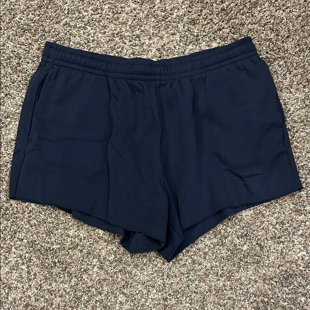 H&M Dark Blue Women's Athletic Shorts